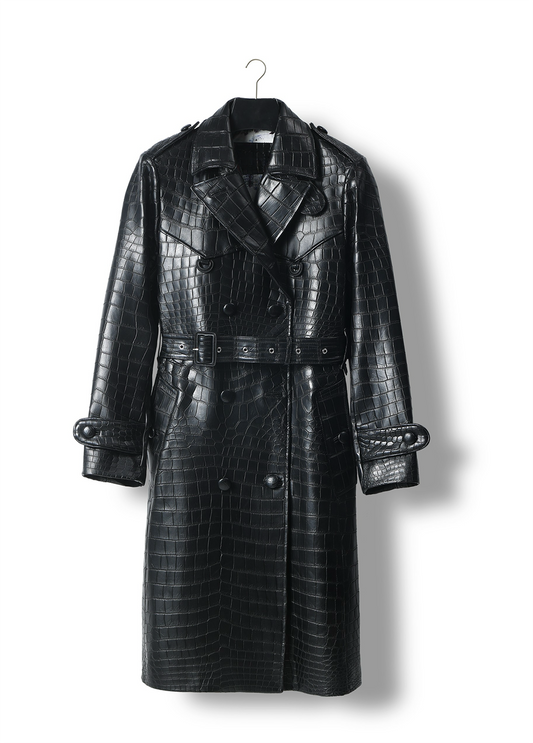 Men's Crocodile Leather windbreaker Nile