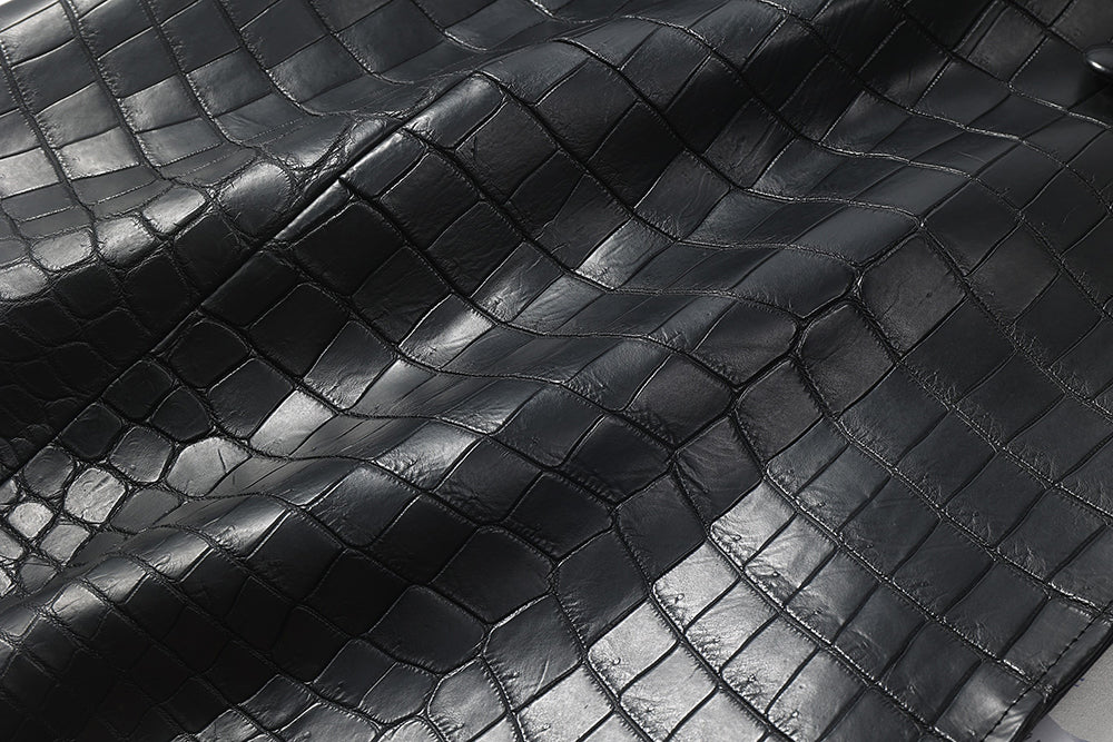 Men's Crocodile Leather windbreaker Nile