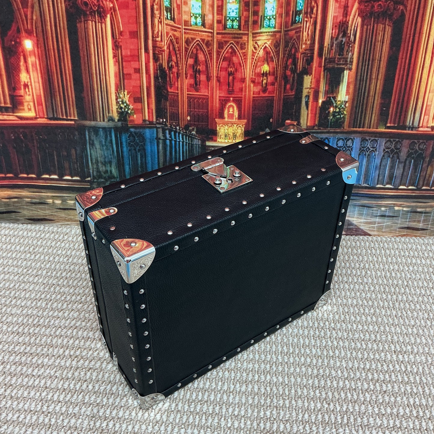 Groot Mat Krokodil Leer Groot Volumn Tote Duffelsak Beige