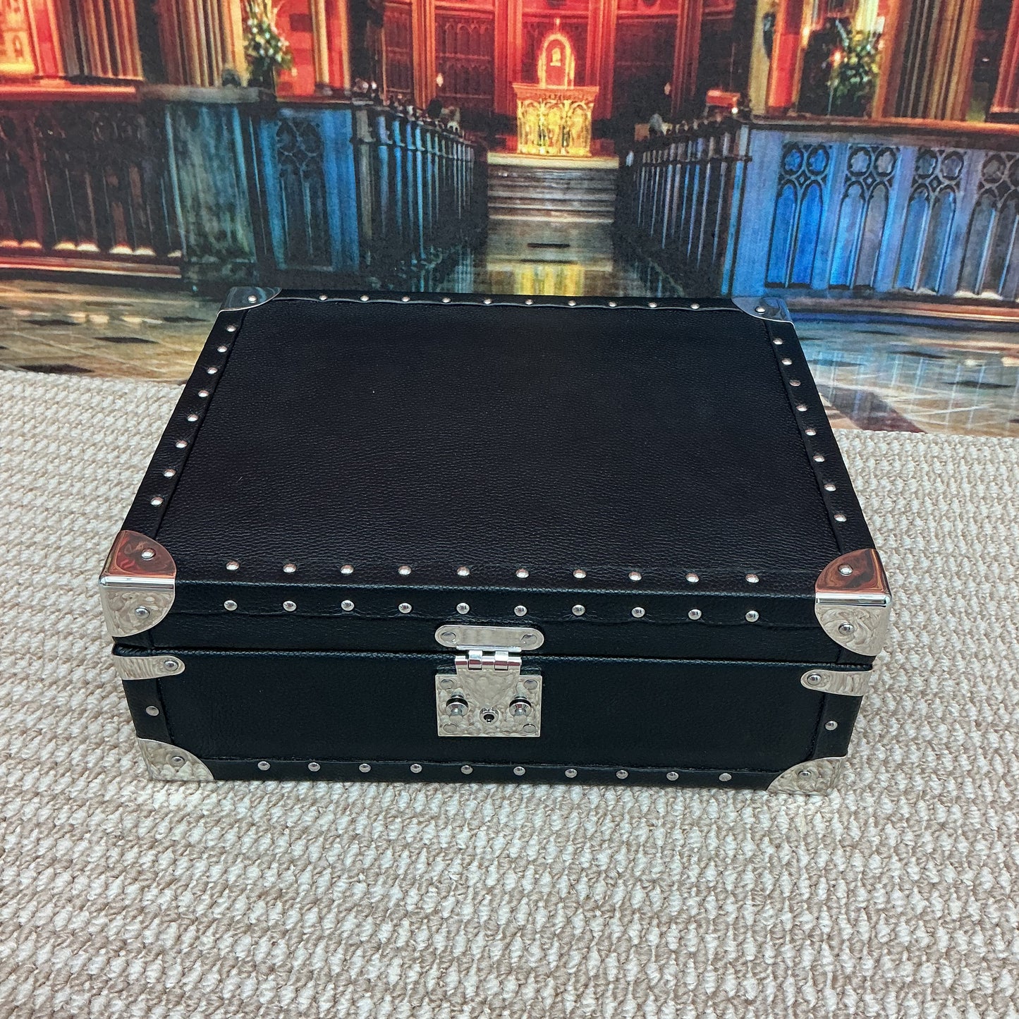 Groot Mat Krokodil Leer Groot Volumn Tote Duffelsak Beige