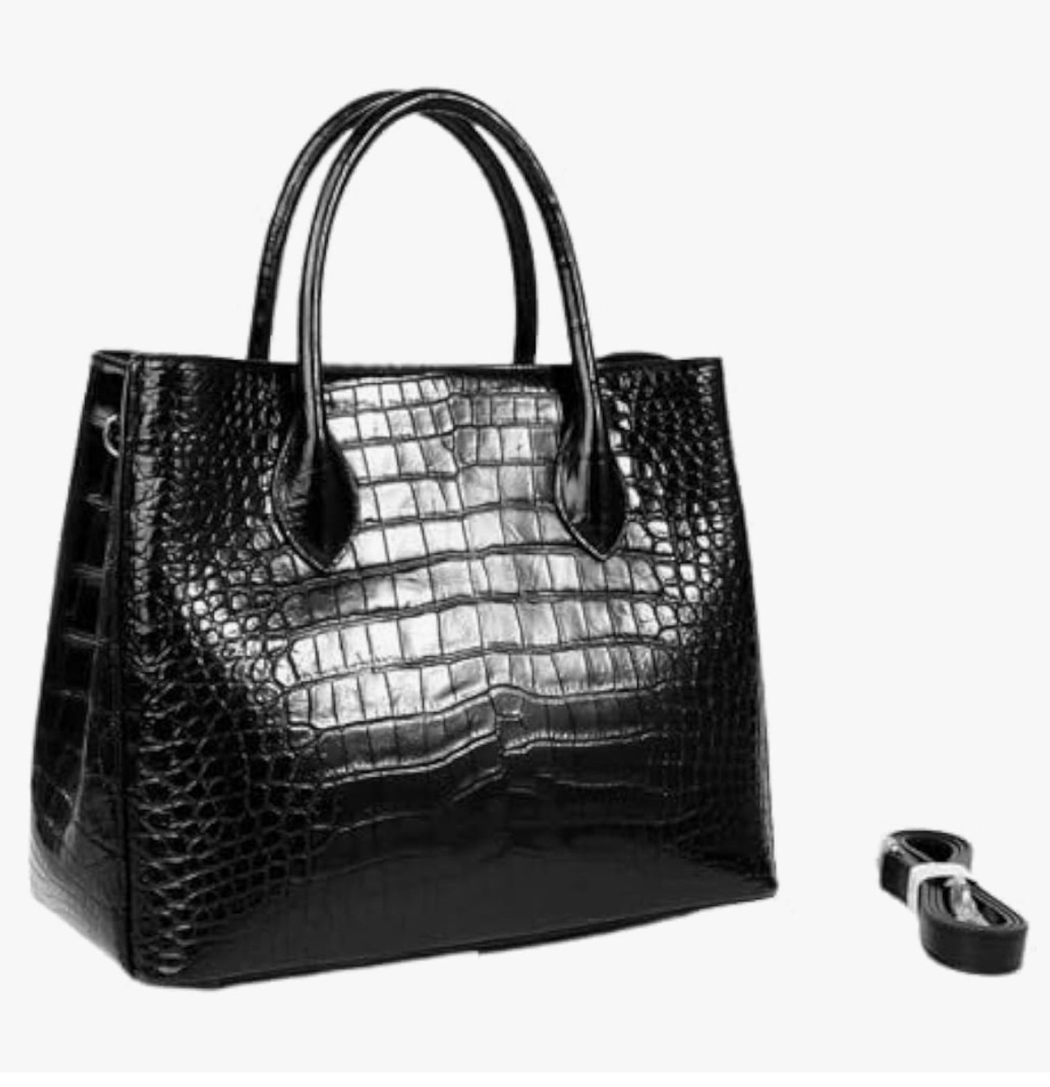 Preorder Genuine Crocodile Leather Top Handle Satchel Handbag Shoulder Bag Tote Purse Messenger Bags