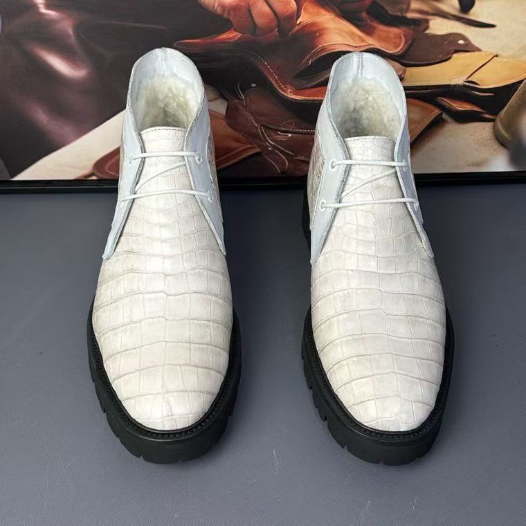 Crocodile Boots , Genuine Crocodile Leather Boots Himalayan