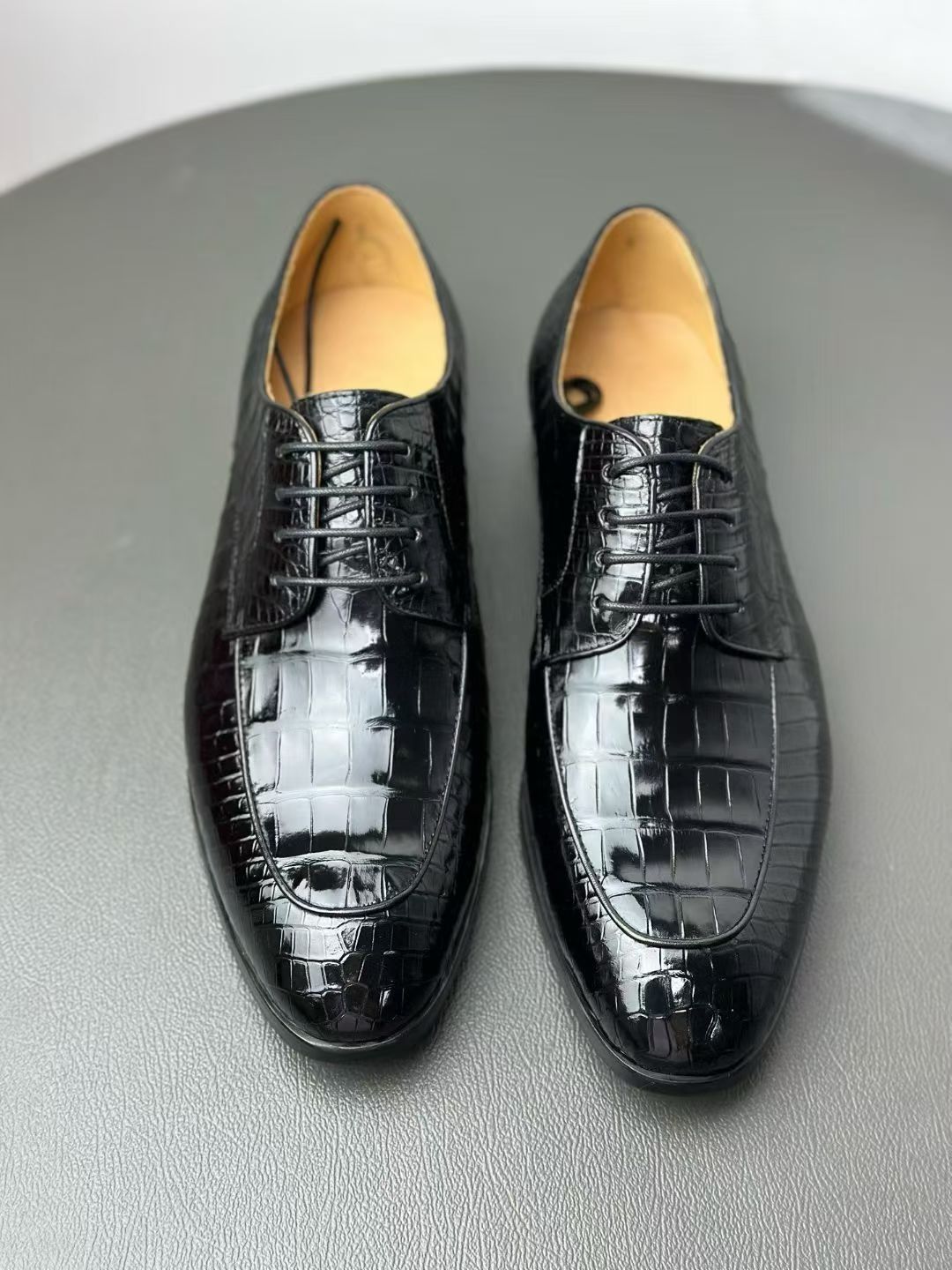 Crocodile Shoes Men display picture 1