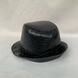 Crocodile Skin Leather Hat， Men's Western Hat