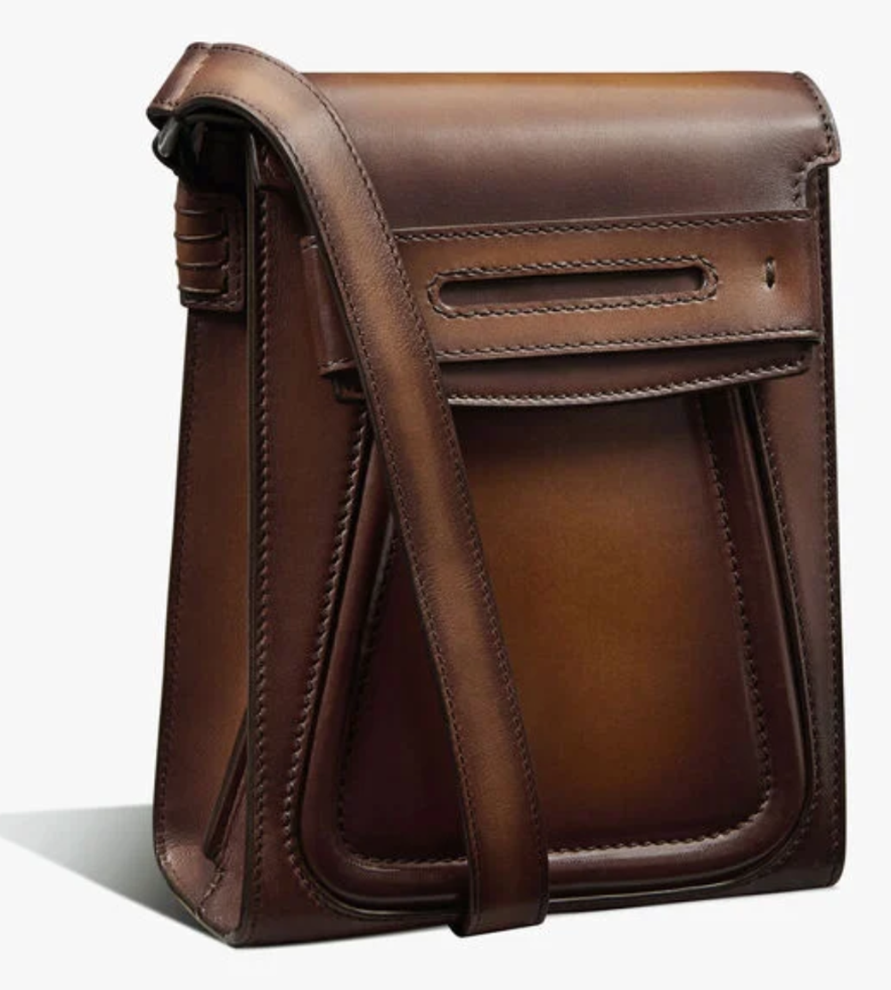 Preorder Genuine Crocodile Leather Phone Pouch Messenger Bag