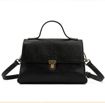 Women Satchel Shoulder Bag Vintage Top Handle Bag