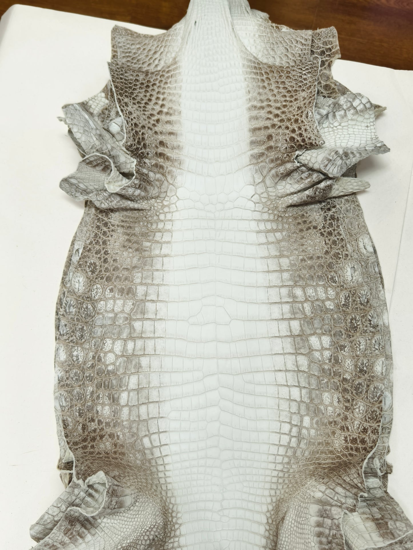 Prorder Genuine Crocodile Leather Wooden Watch Storage Case 8pcs/set