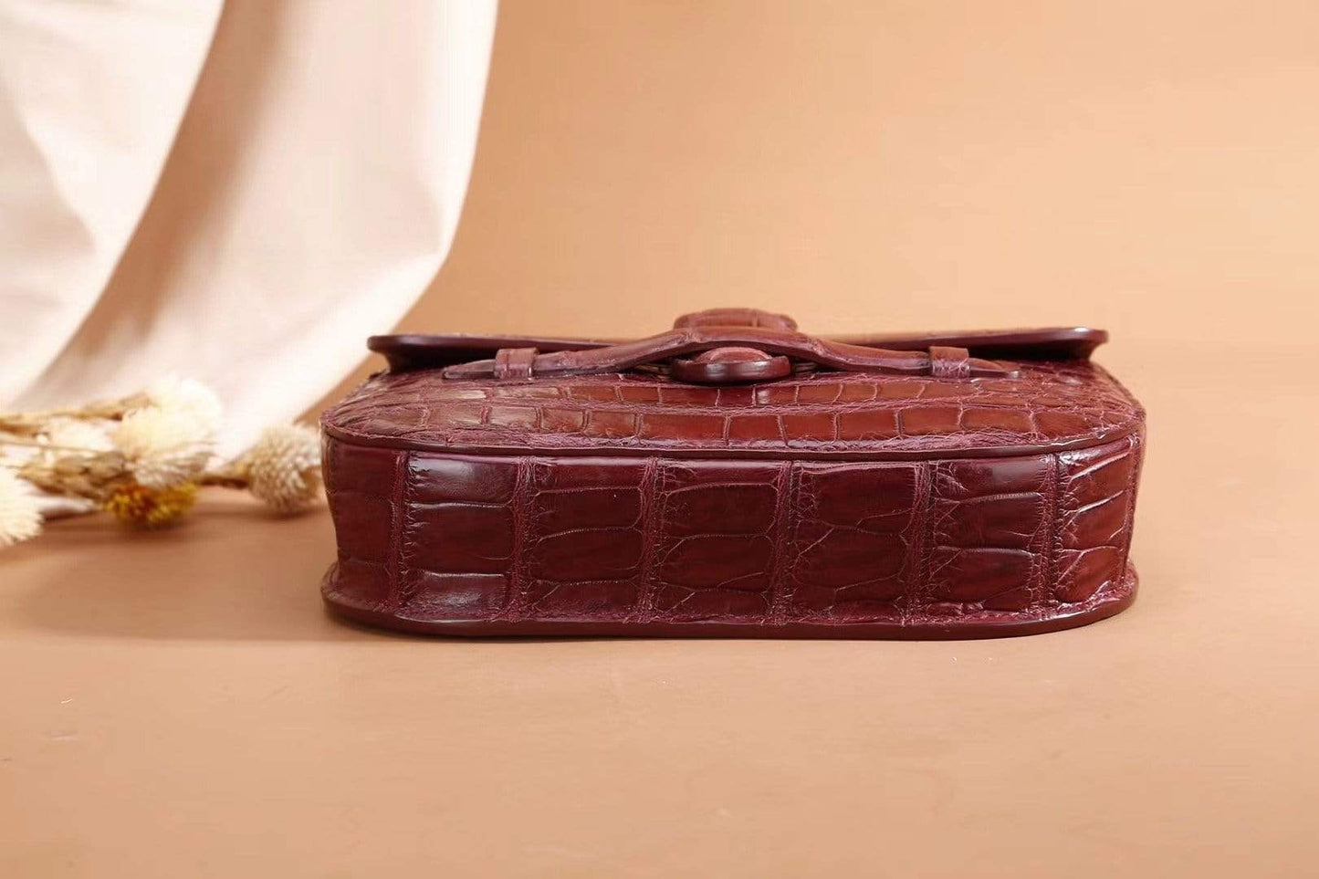 Crocodile Leather Bum Waist Belt Messenger Bag For Girls