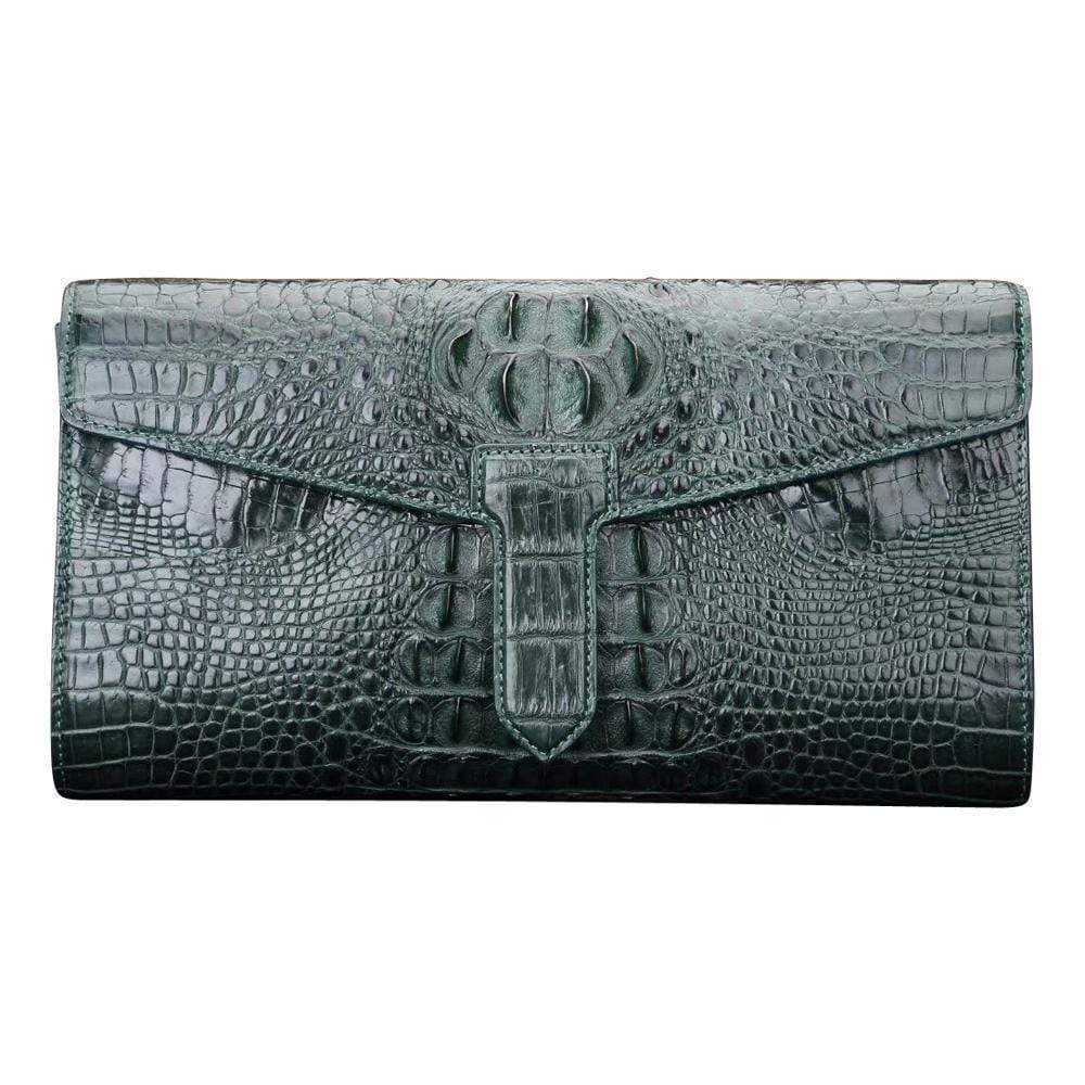 Crocodile Leather Clutches ,Shopping Bag ,Evening Clutch