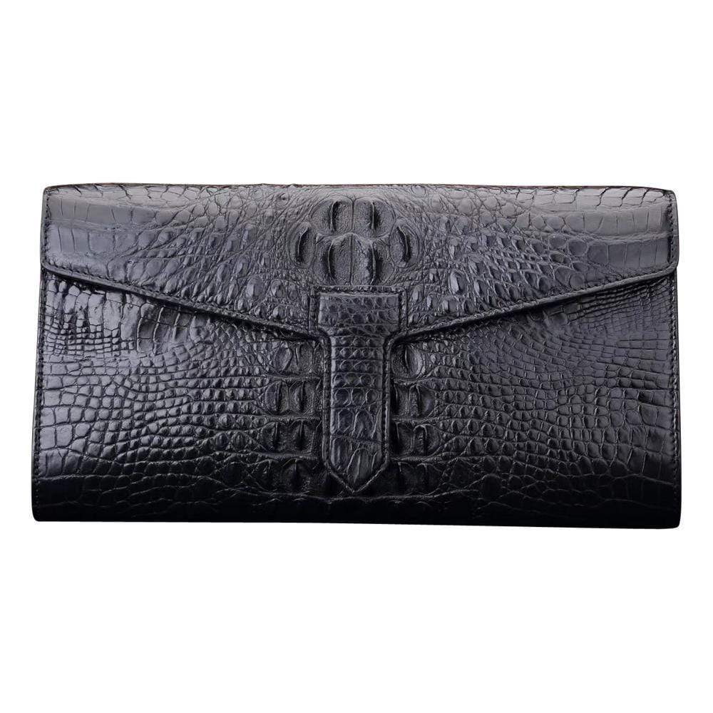 Crocodile Leather Clutches ,Shopping Bag ,Evening Clutch