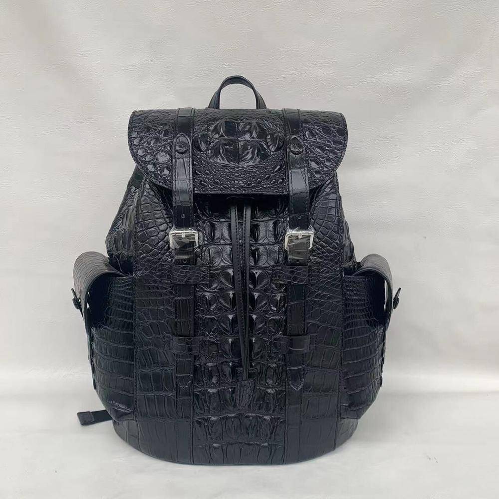 Prorder Genuine Crocodile  Leather Backpack Small