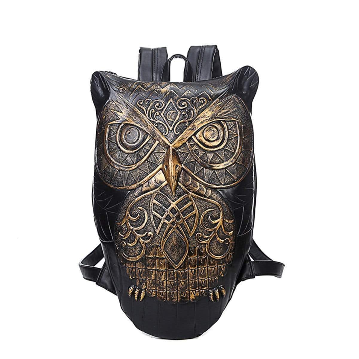 Fashion 3D Backpack Owl Backpack 3D Owl Laptop Computer Handbags Knapsack