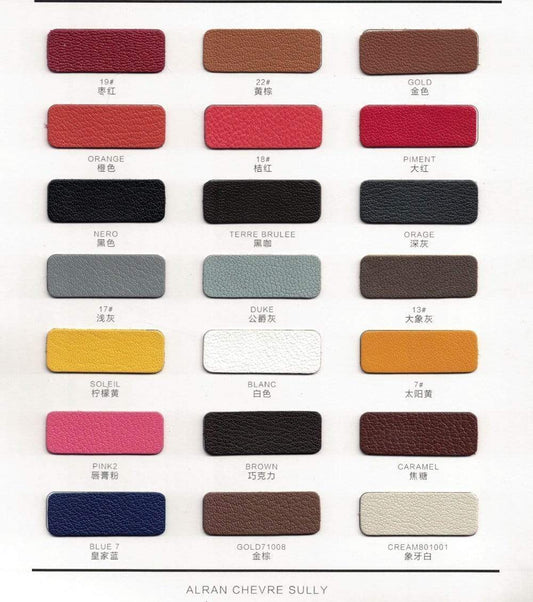Pelle di capra Alran francese, variante colore