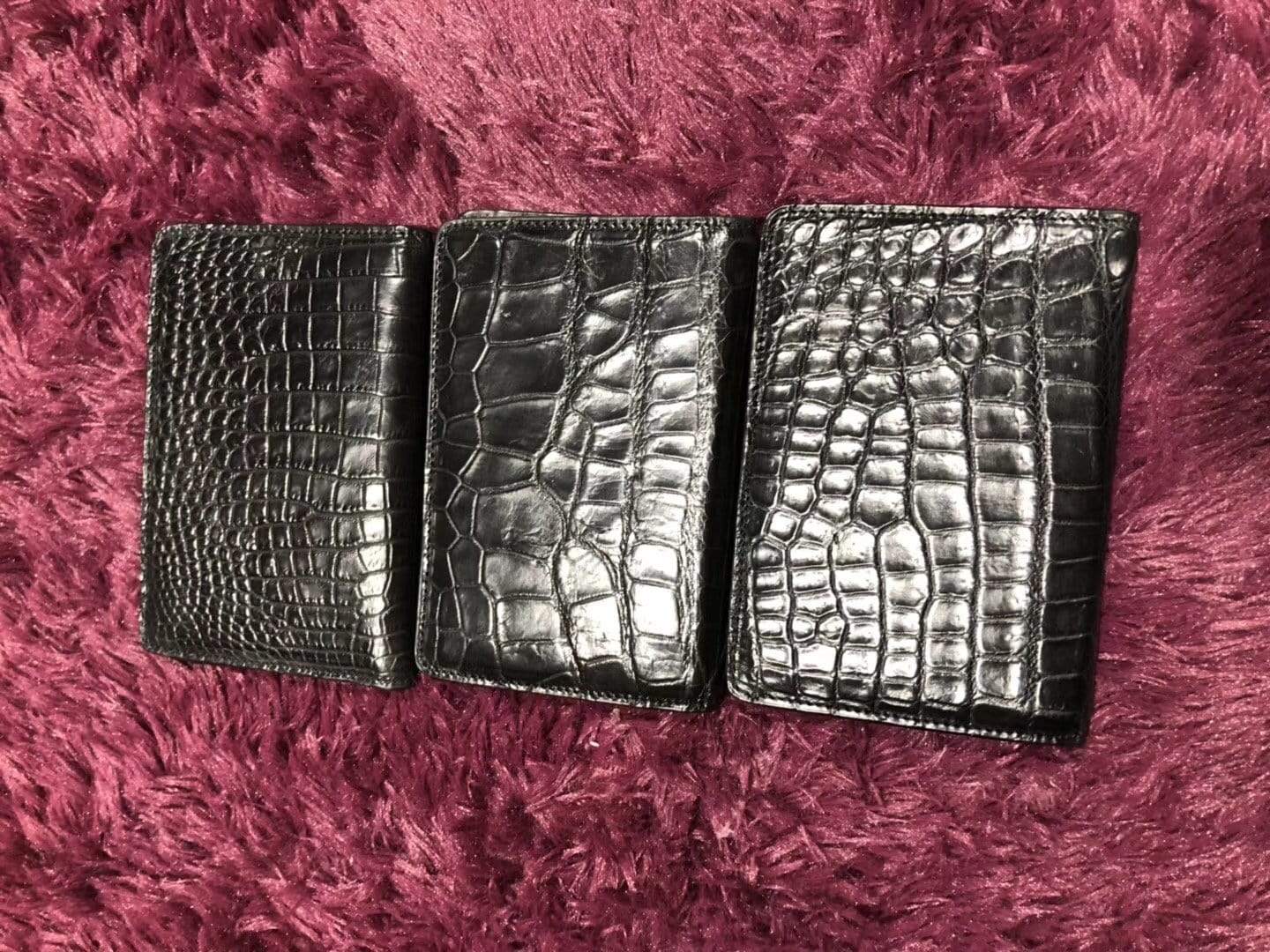 Genuine Crocodile Belly Leather  Passport Holder