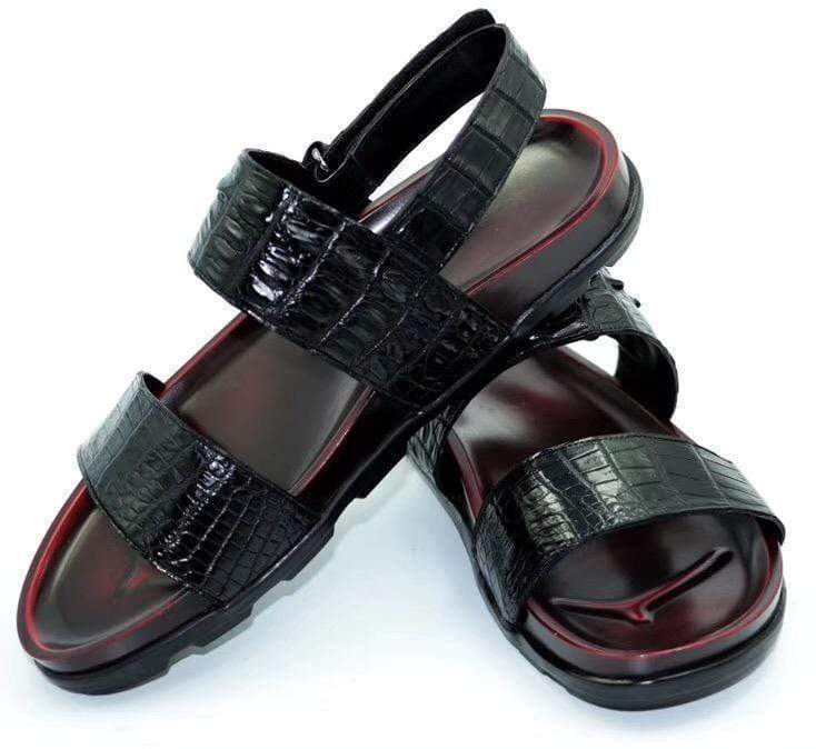 Crocodile Shoes Genuine Crocodile Leather Sandals