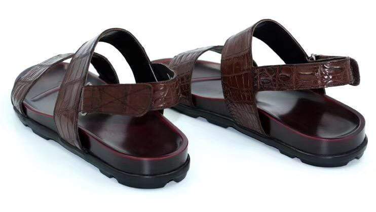 Crocodile Shoes Genuine Crocodile Leather Sandals