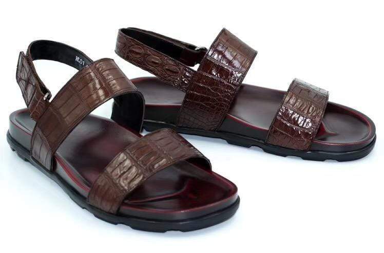 Crocodile Shoes Genuine Crocodile Leather Sandals