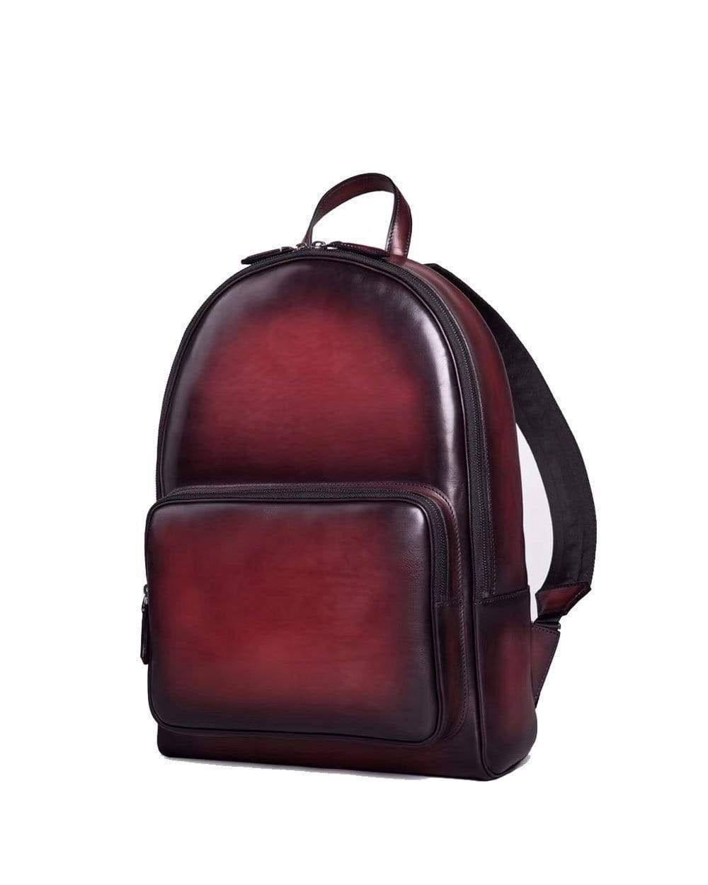 Large  Vintage Leather Backpack