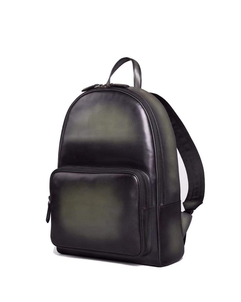 Large  Vintage Leather Backpack