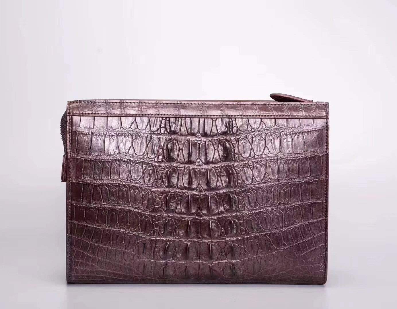 Men's  Genuine Crocodile Cluthes Bags Wallets