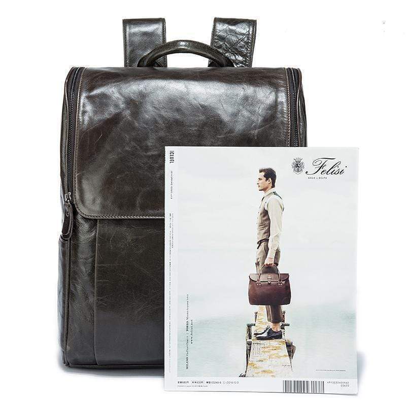 Men's Leather backpack