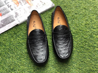 Mocassini Uomo In Pelle - Loafer Casual Eleganti, Suola In Gomma Antiscivolo, Made In Spagna