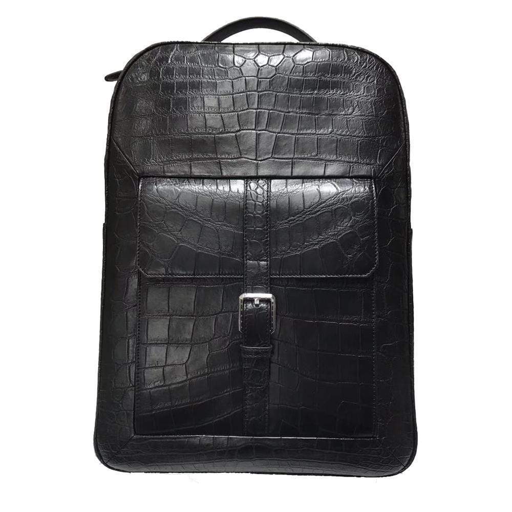 Preorder Genuine Crocodile Leather Extra Large Business  Travel Backpack Knapsacks Bags