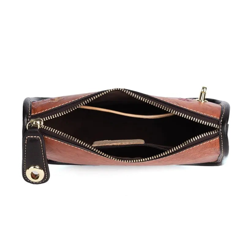 Rossie Viren Vintage Leather Hobo Underarm Shoulder Bag