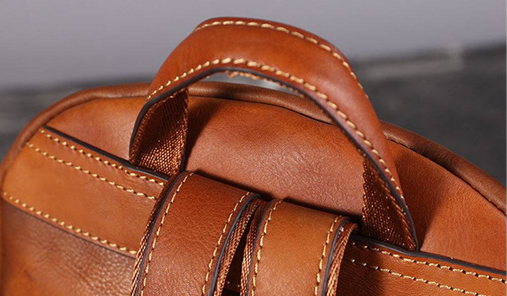 Rossie Viren Women's  Womens Vintage Leather Backpack