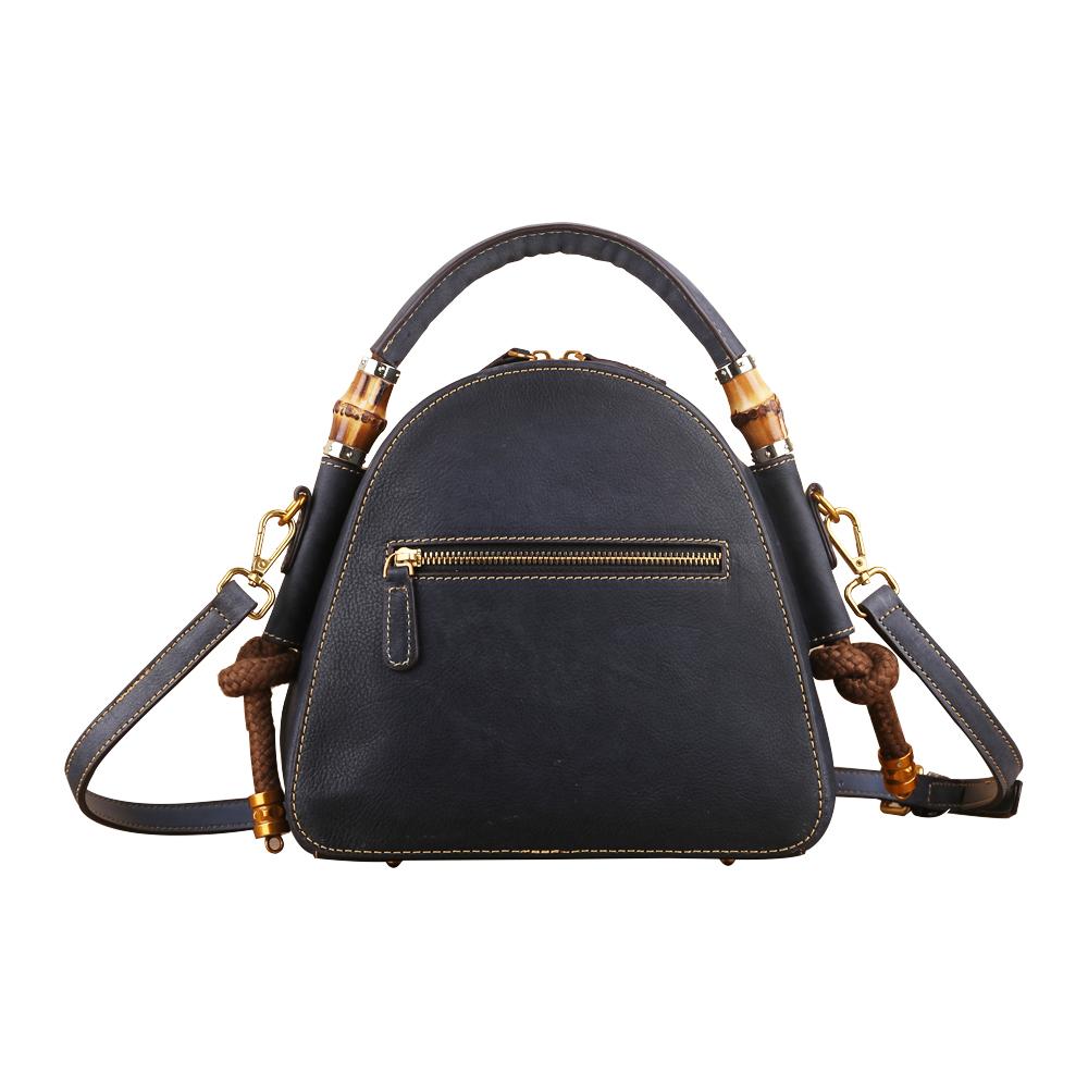 Rossie Viren Women's  Womens Vintage Leather Top Handle Cross Body Messenger Bags