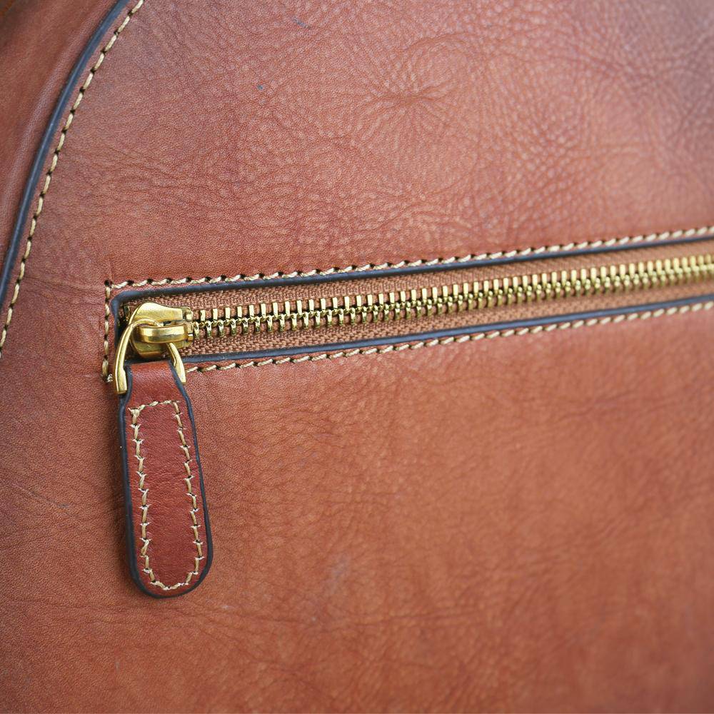 Rossie Viren Women's  Womens Vintage Leather Top Handle Cross Body Messenger Bags