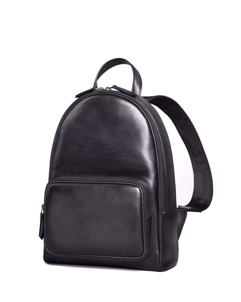 Small Vintage Leather Backpack