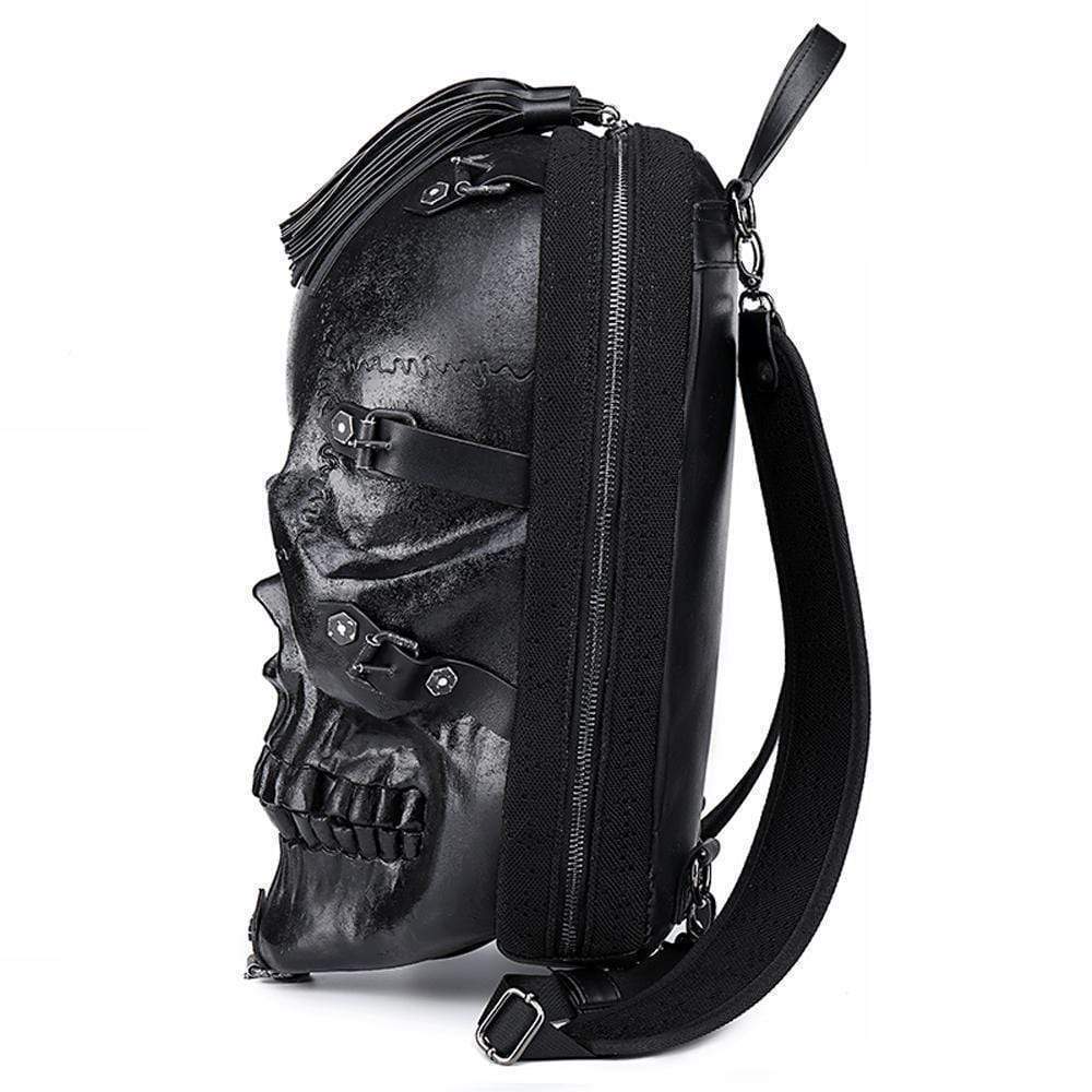 Unisex Kreepsville 3D Skull Backpack Small Rossie Viren