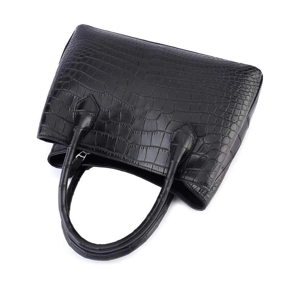 Women's Mini Top Handle Tote Bags  Black