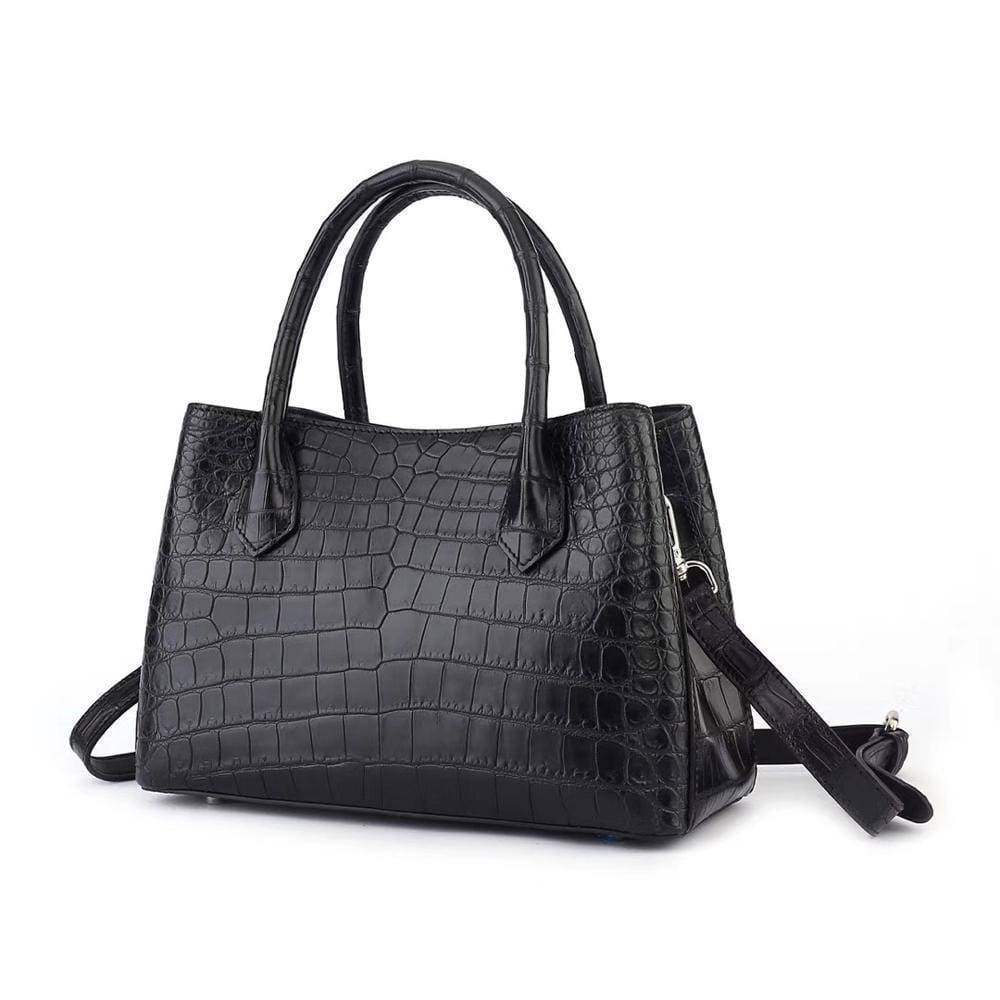 Women's Mini Top Handle Tote Bags  Black