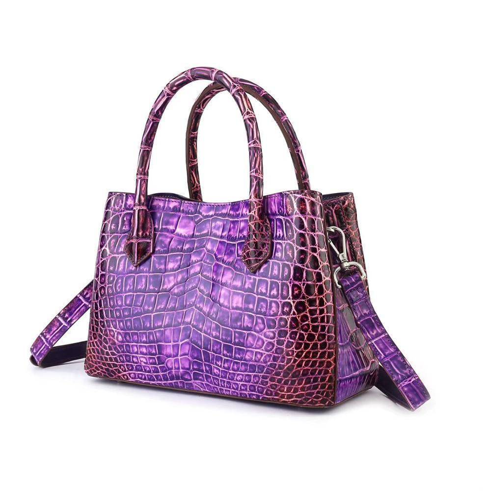 Women's Mini Top Handle Tote Bags Purple