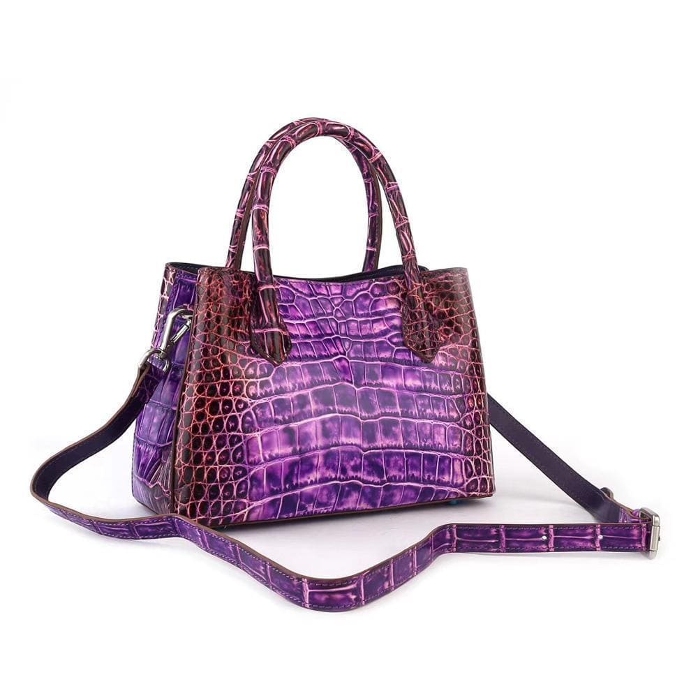 Women's Mini Top Handle Tote Bags Purple