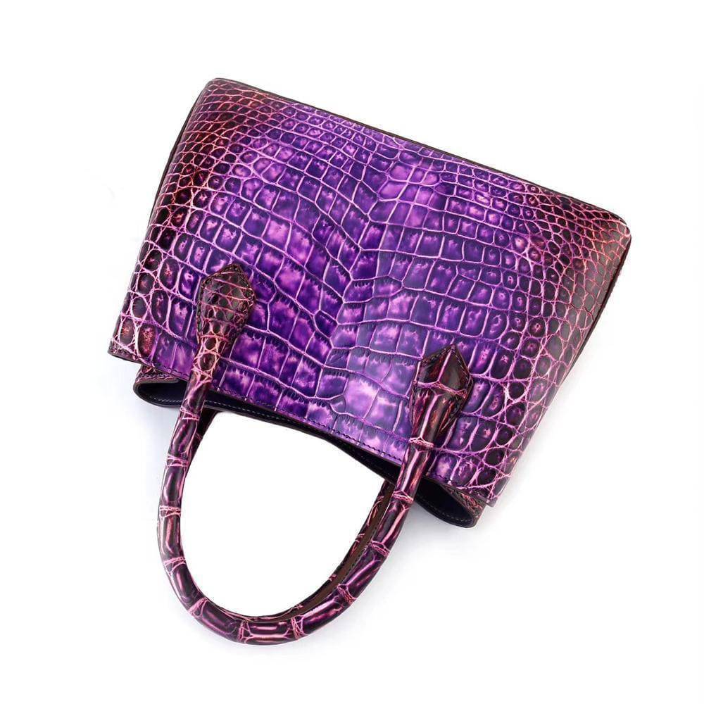 Women's Mini Top Handle Tote Bags Purple