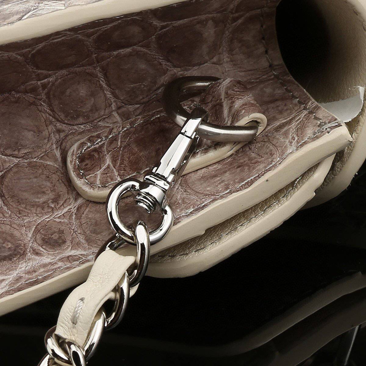 Womens Genuine Crocodile Leather Sling Cross Body Bags