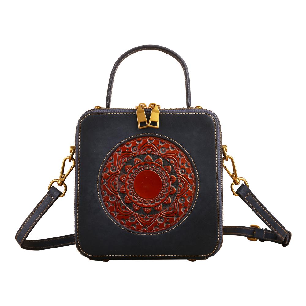 Womens Metropolis Mini Top Handle Crossbody Bag