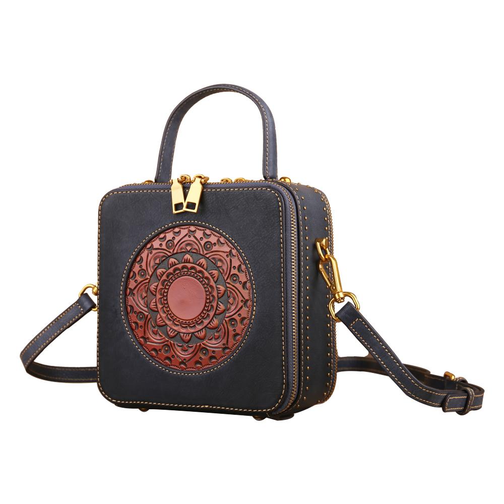 Womens Metropolis Mini Top Handle Crossbody Bag