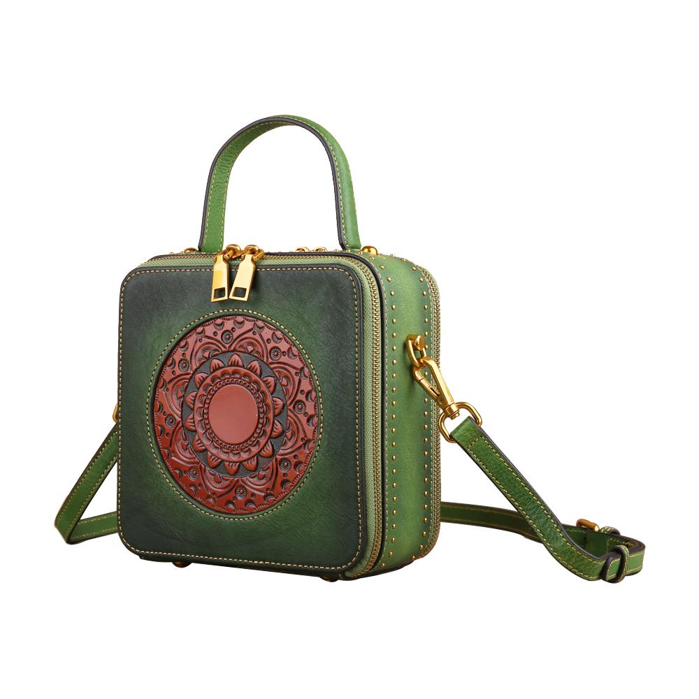 Womens Metropolis Mini Top Handle Crossbody Bag