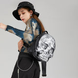 3D Skull Backpack ,3D Skull Speaker Small Backpack