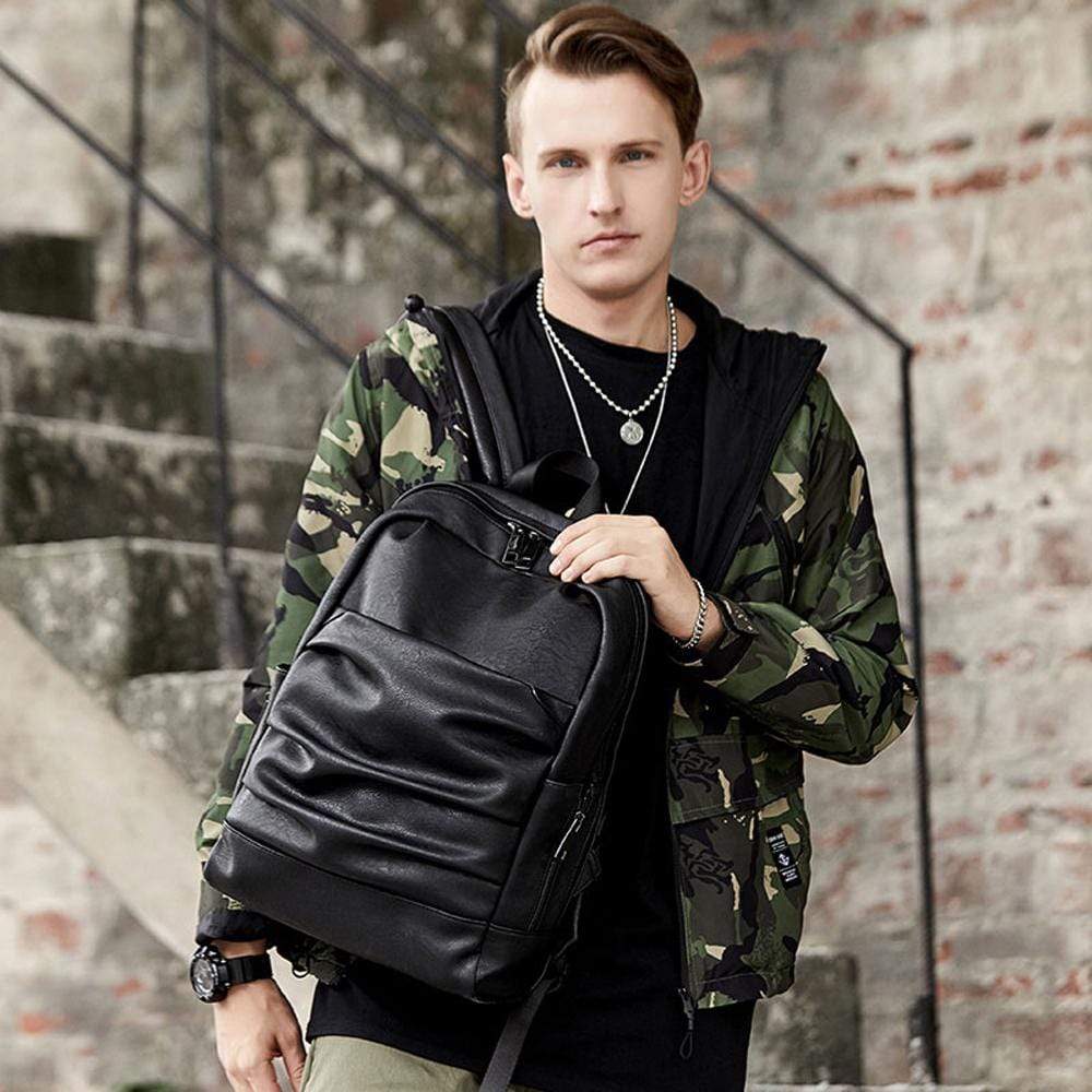 Large Pleated front zip pocket Waterproof Luggage Laptop Backpacks on wheels