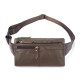 Rossie Viren  Vintage Calfskin  Leather  Waist Bag,Fanny Pack,Belt Bag